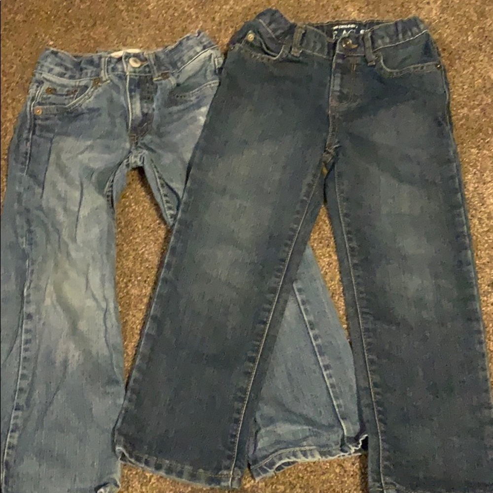 2 pairs of kids jeans size 5